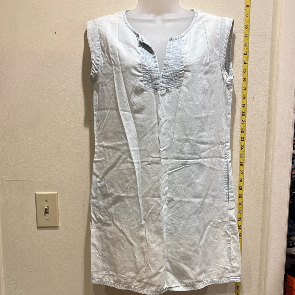 As U Wish Light Blue Sleeveless Tunic